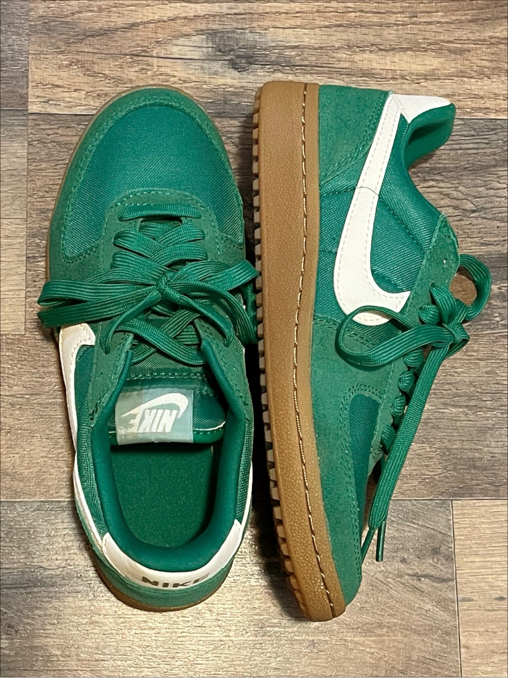 Nike | Field General Sneakers in Green and White